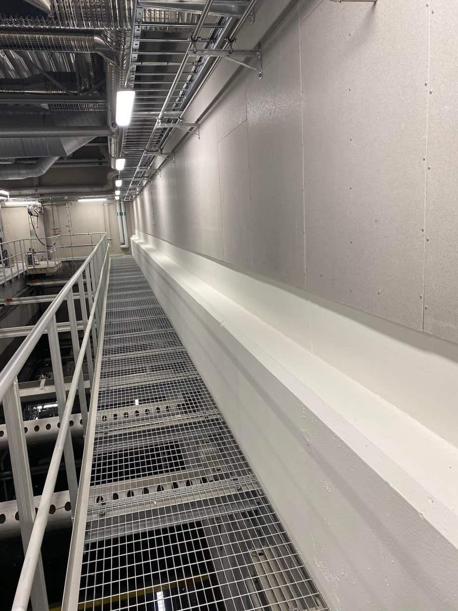 Industrimålning av reningsverket i Nora – bild 21