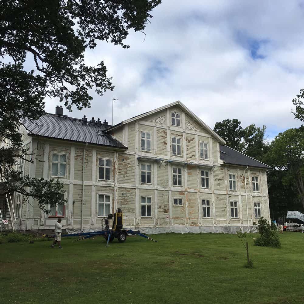 Målning av Porla slott i Laxå – bild 4