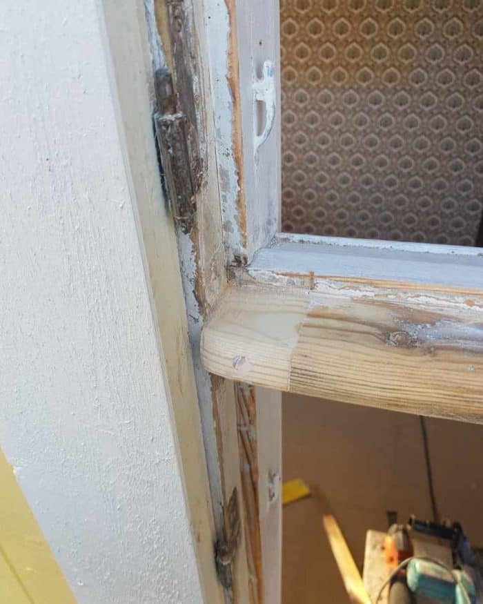 Fönstermålning – utfört arbete 3